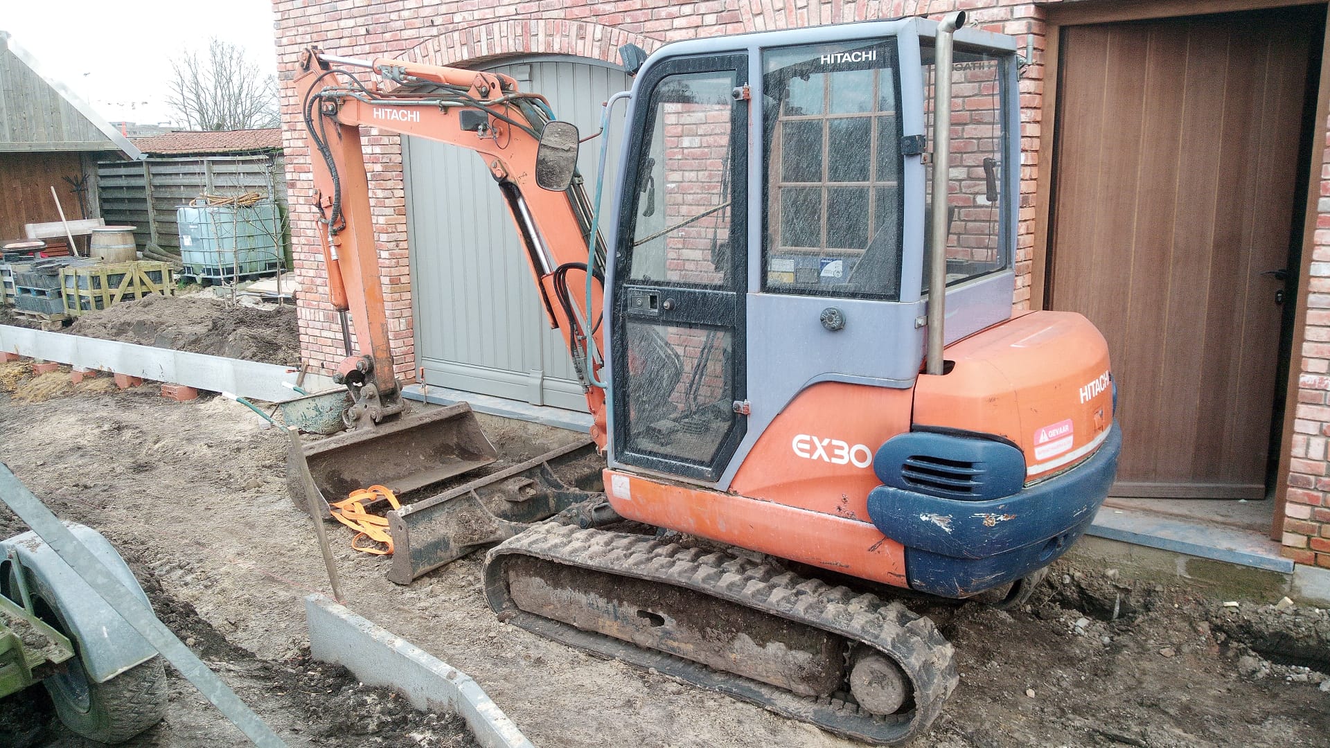 graafmachine Hitachi EX 30